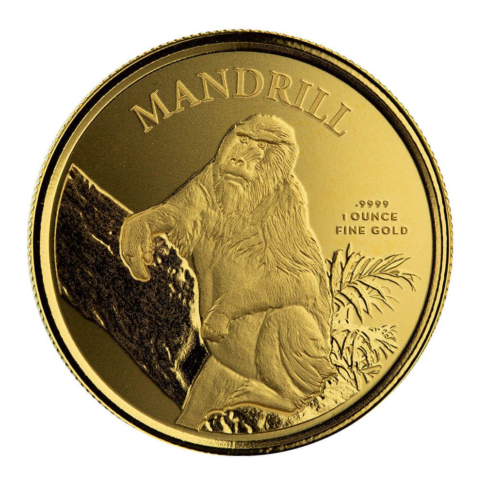 2021 Mandrill 1 oz Gold Coin