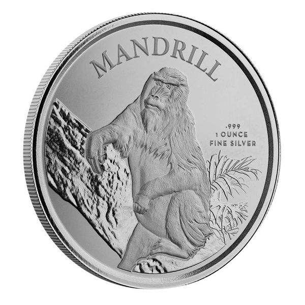 2021 Mandrill 1 oz Silver Coin