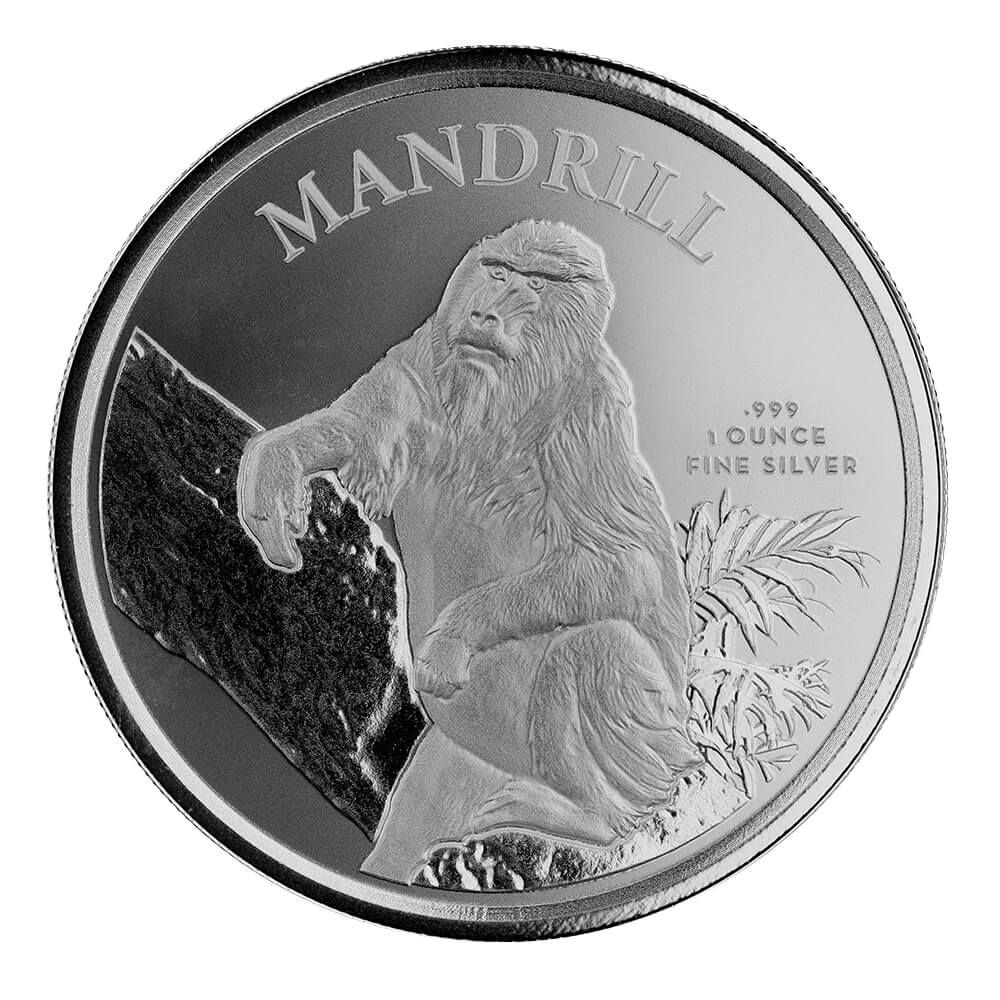 2021 Mandrill 1 oz Silver Coin