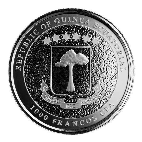 2022 Scottsdale Mint Guinea Giraffe 1 Oz Silver 02