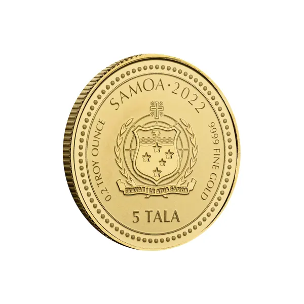2022 Samoa Jesus Collection Christ The Light 1 Oz 9999 Fine Gold Coin 01