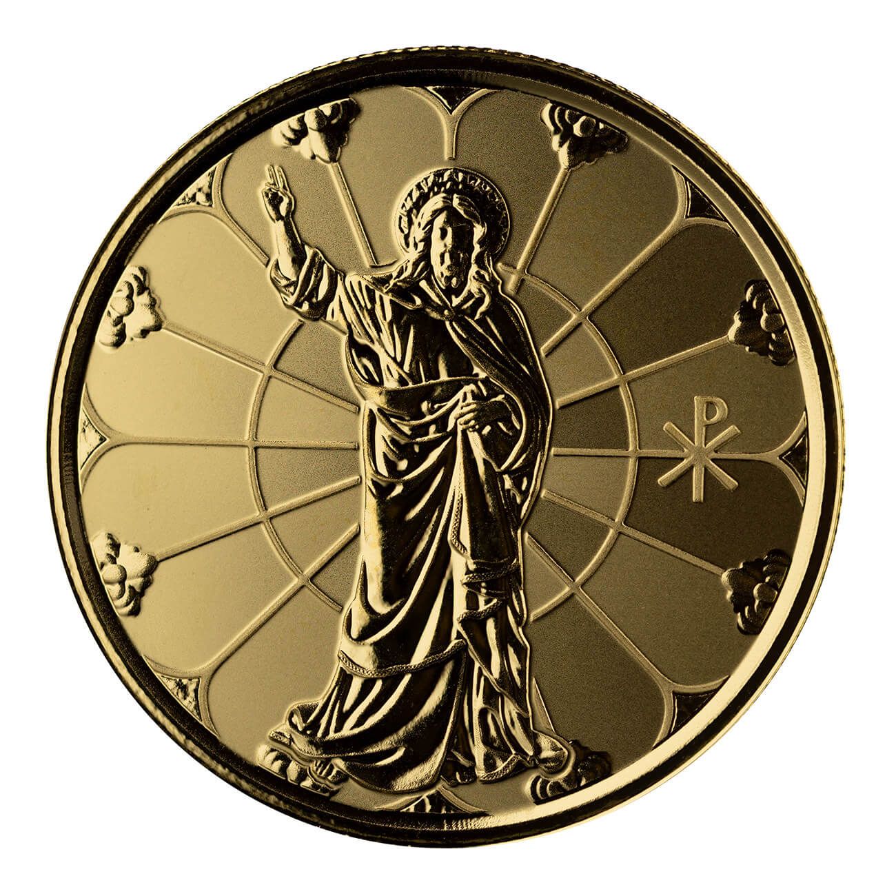 2022 Samoa Jesus Collection Christ The Light 1 Oz 9999 Fine Gold Coin 04