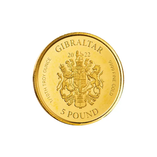 2022 Gibraltar Lady Justice Tenth Ounce Gold Bu Coin 01