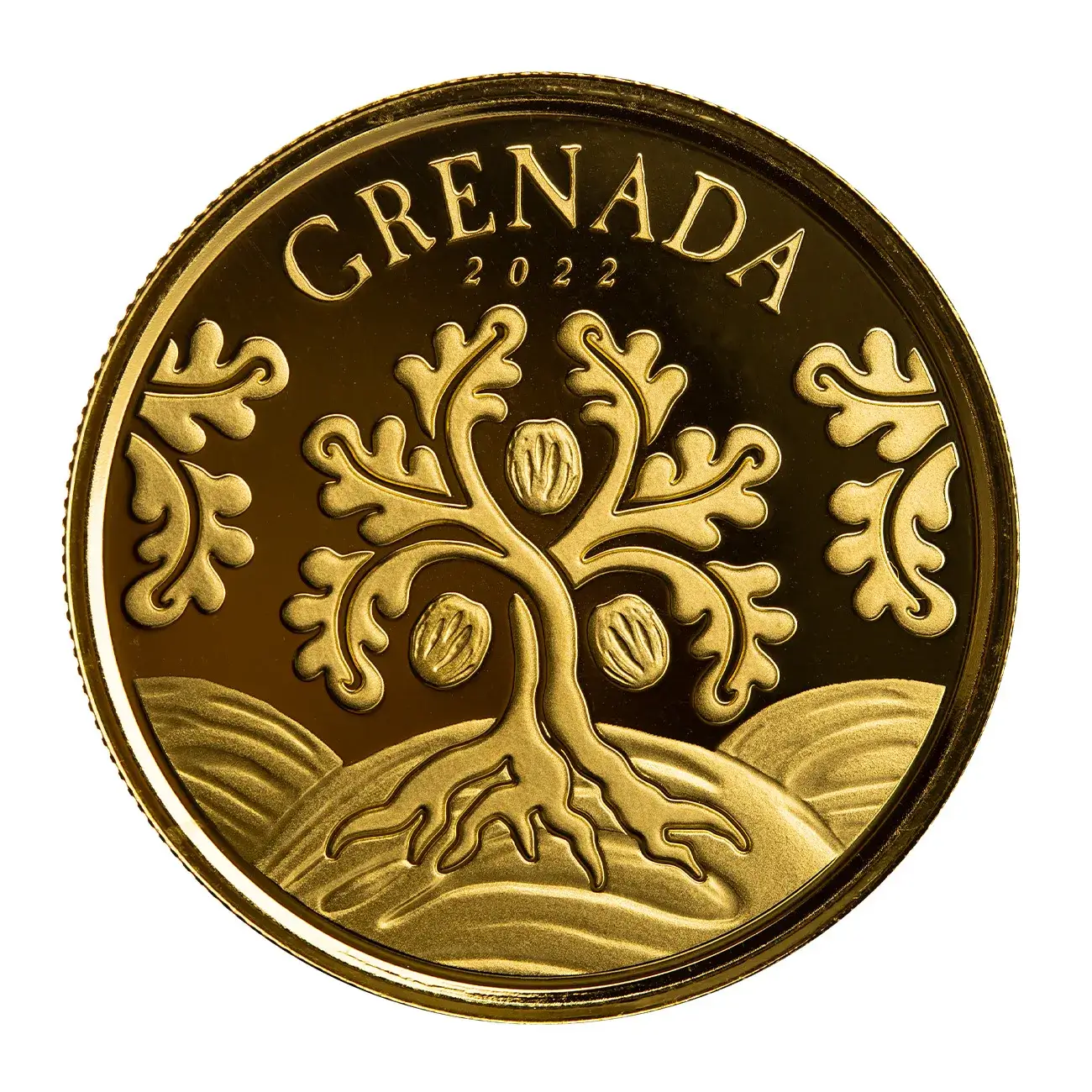 2022 Ec8 Grenada 1 Oz Gold Coin Scottsdale Mint 04