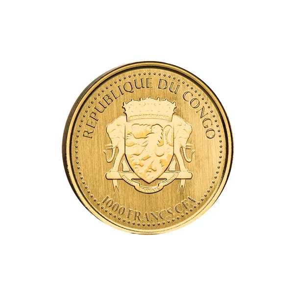 2022 Congo Gorilla Tenth Oz Gold Coin Scottsdale Mint 01