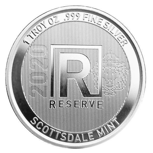 2020 Scottsdale Mint Lion Reserve 1 Oz Silver Round 03