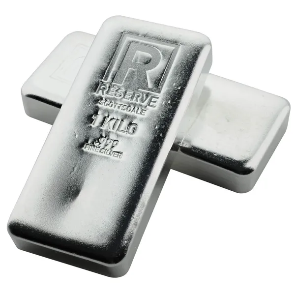 Scottsdale Reserve Cast One Kilo Silver Bar Scottsdale Mint