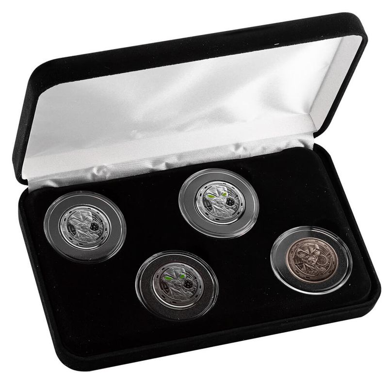 2022 Ghana Alien Half oz Set