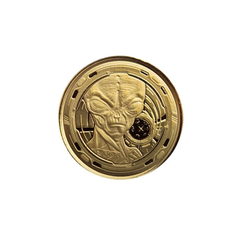 2022 Ghana Alien Tenth Troy Oz Gold Bu Coin Scottsdale Mint 04
