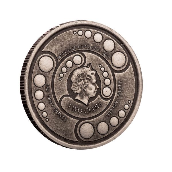2022 Ghana Alien Silver 4 Coin Half Oz Set
