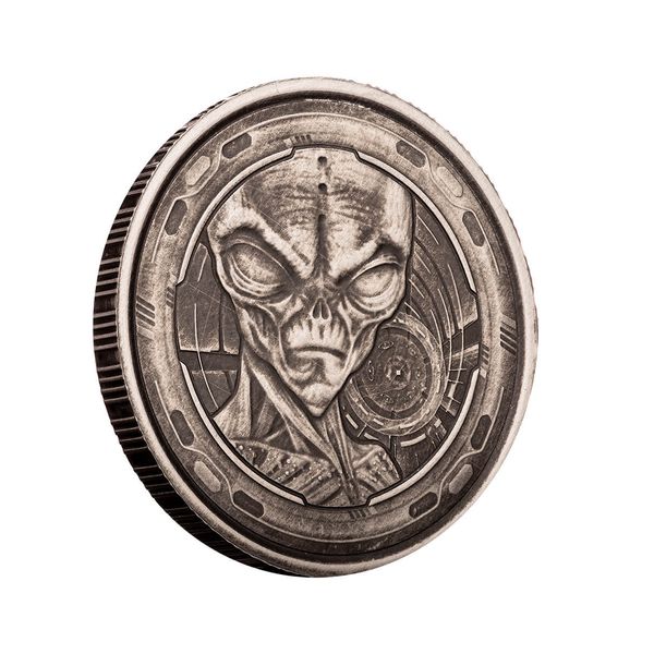 2022 Ghana Alien Silver 4 Coin Half Oz Set