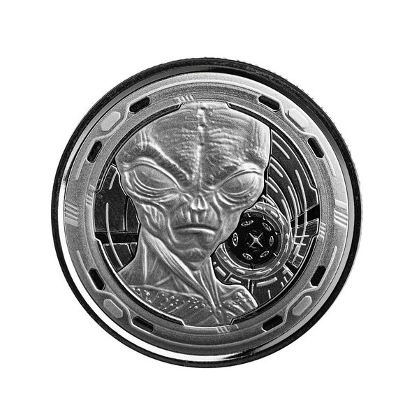 2022 Ghana Alien Silver 4 Coin Half Oz Set