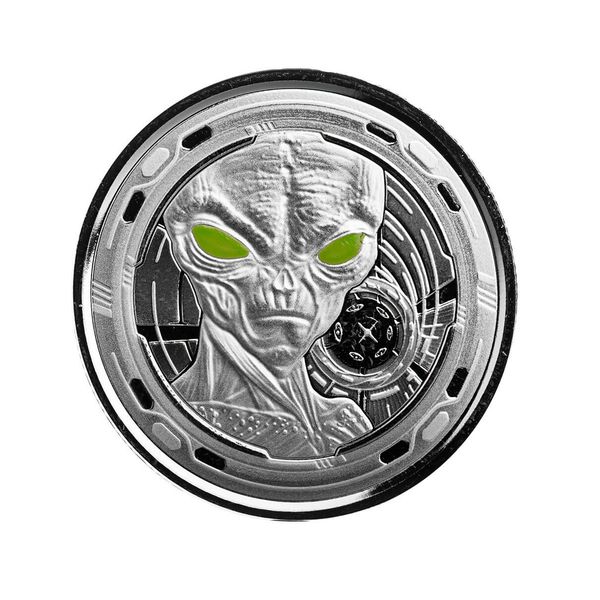 2022 Ghana Alien Silver 4 Coin Half Oz Set