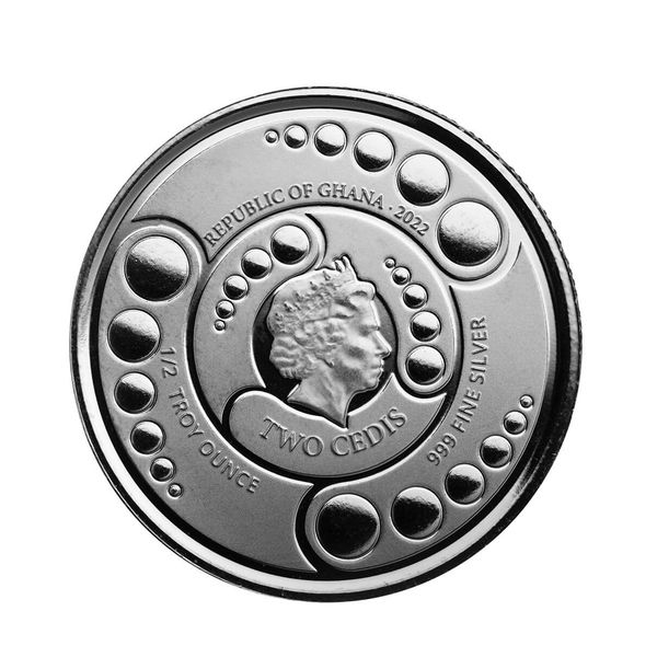 2022 Ghana Alien Silver 4 Coin Half Oz Set