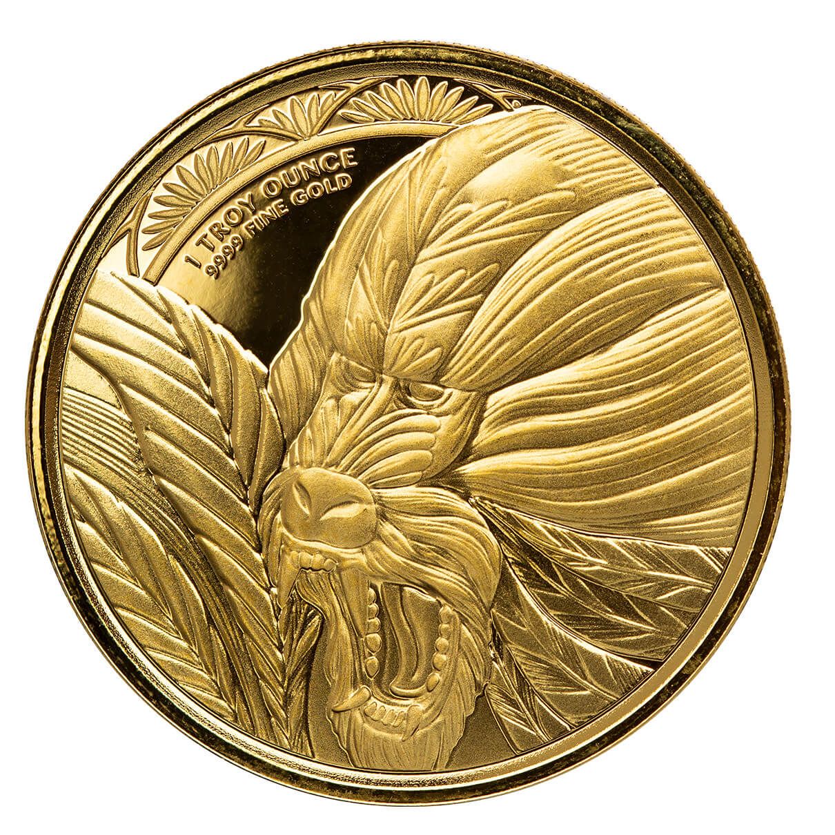 2022 Scottsdale Mint Cameroon Mandrill 1 Oz Gold Coin 04