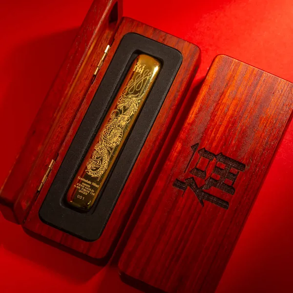 Scottsdale Mint 8.88 Oz Gold Lucky Dragon Bar