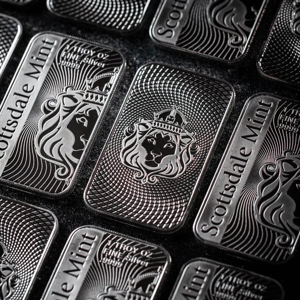 Scottsdale The Vortex 1 Troy Oz 9999 Silver Bar