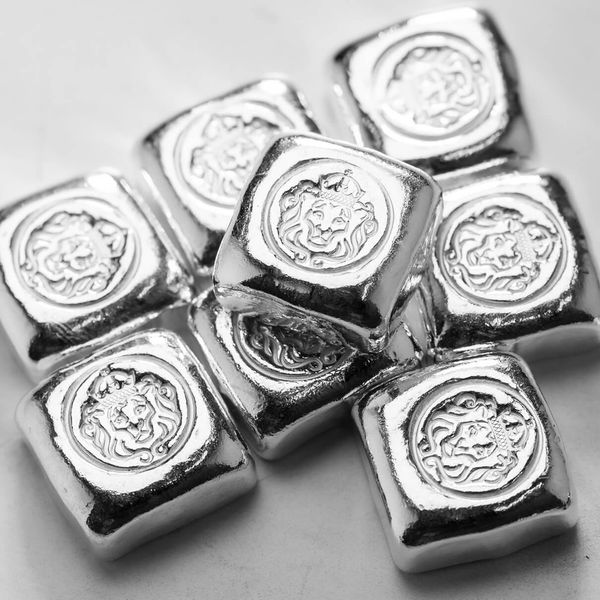2023 Scottsdale Mint 1 Troy Oz 999 Silver Lion Cast Bar 02