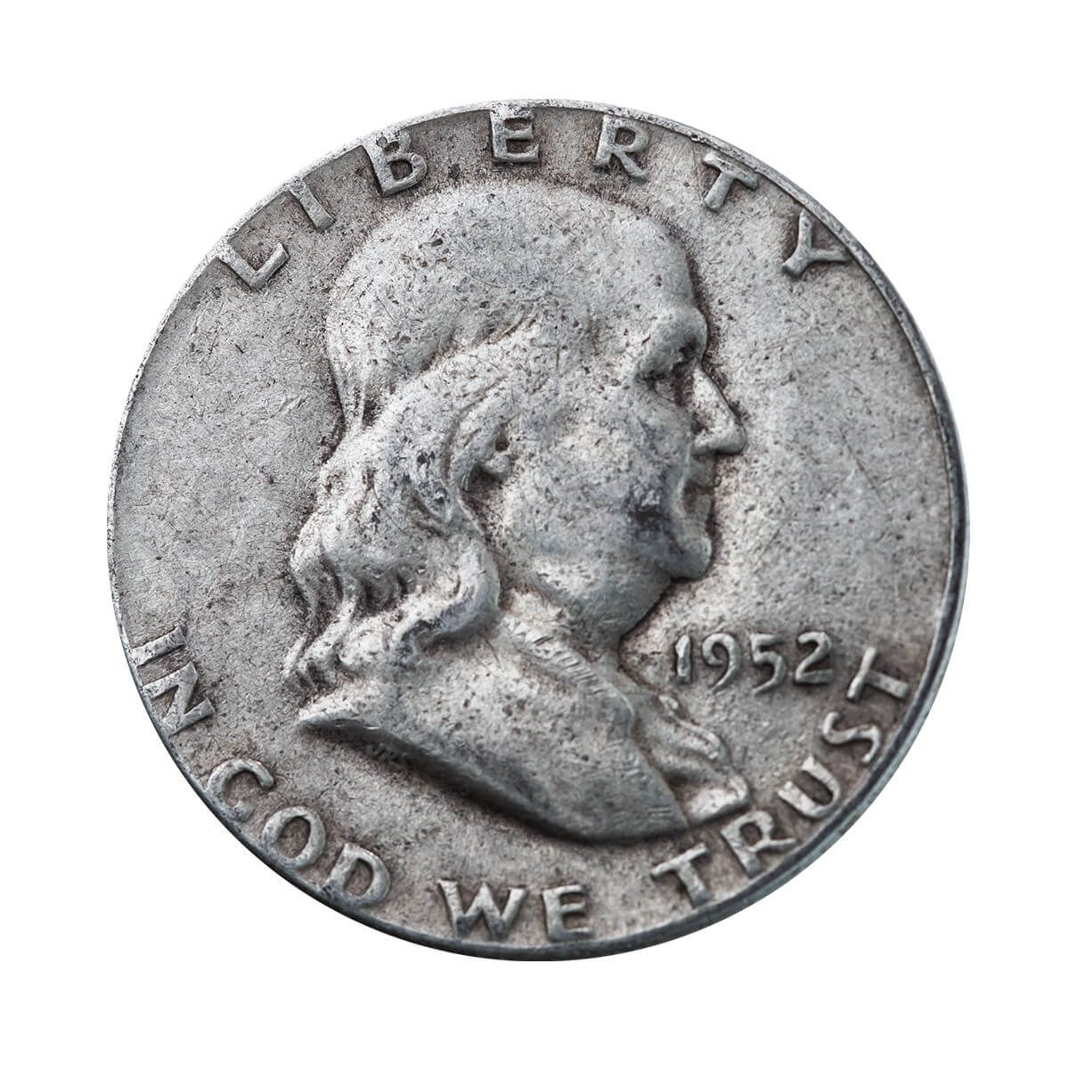 Scottsdale Mint Junk Silver Franklin Liberty Bell Half Dollar Silver Coin 6