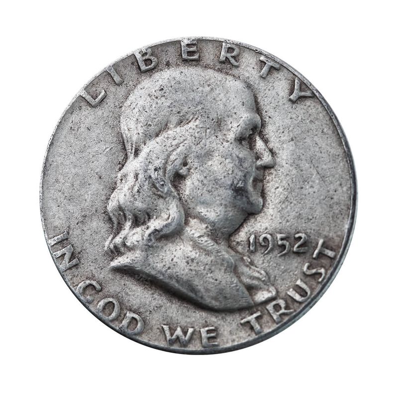 Scottsdale Mint Junk Silver Franklin Liberty Bell Half Dollar Silver Coin 6