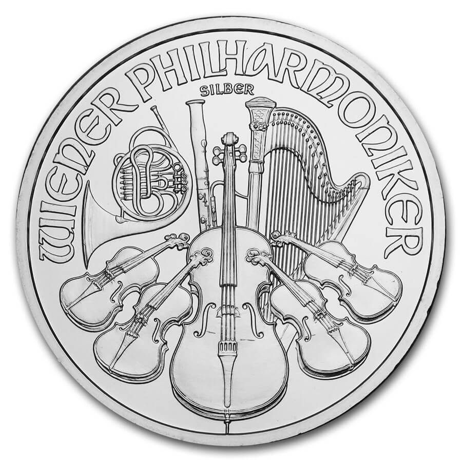Austrian Silver Philharmonic (any Year) 1 Oz Silver Coin