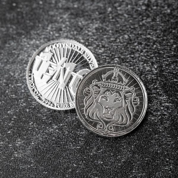2023 Scottsdale Mint Lion Tenth Oz 999 Silver Round 04