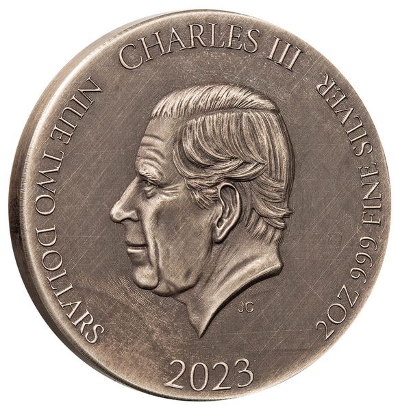 2023 Scottsdale Mint Niue Biblical Series 49 The Parable Of The Prodigal Son 2 Troy Oz 999 Fine Silver Coin 1
