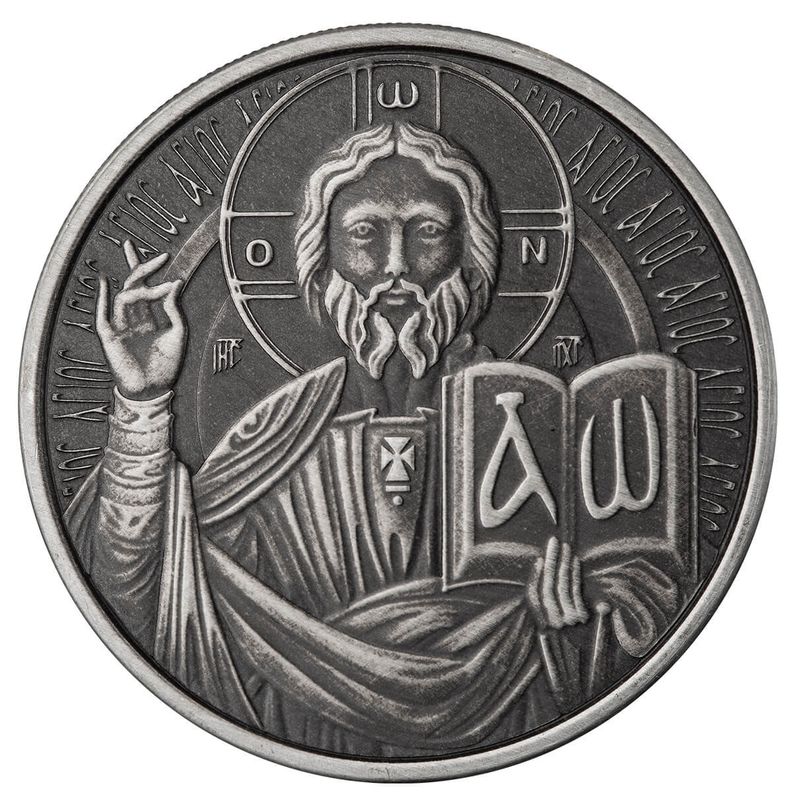 2023 Scottsdale Mint Samoa Jesus Collection The Teacher 1 Troy Ounce 999 Fine Silver Antique Coin 06