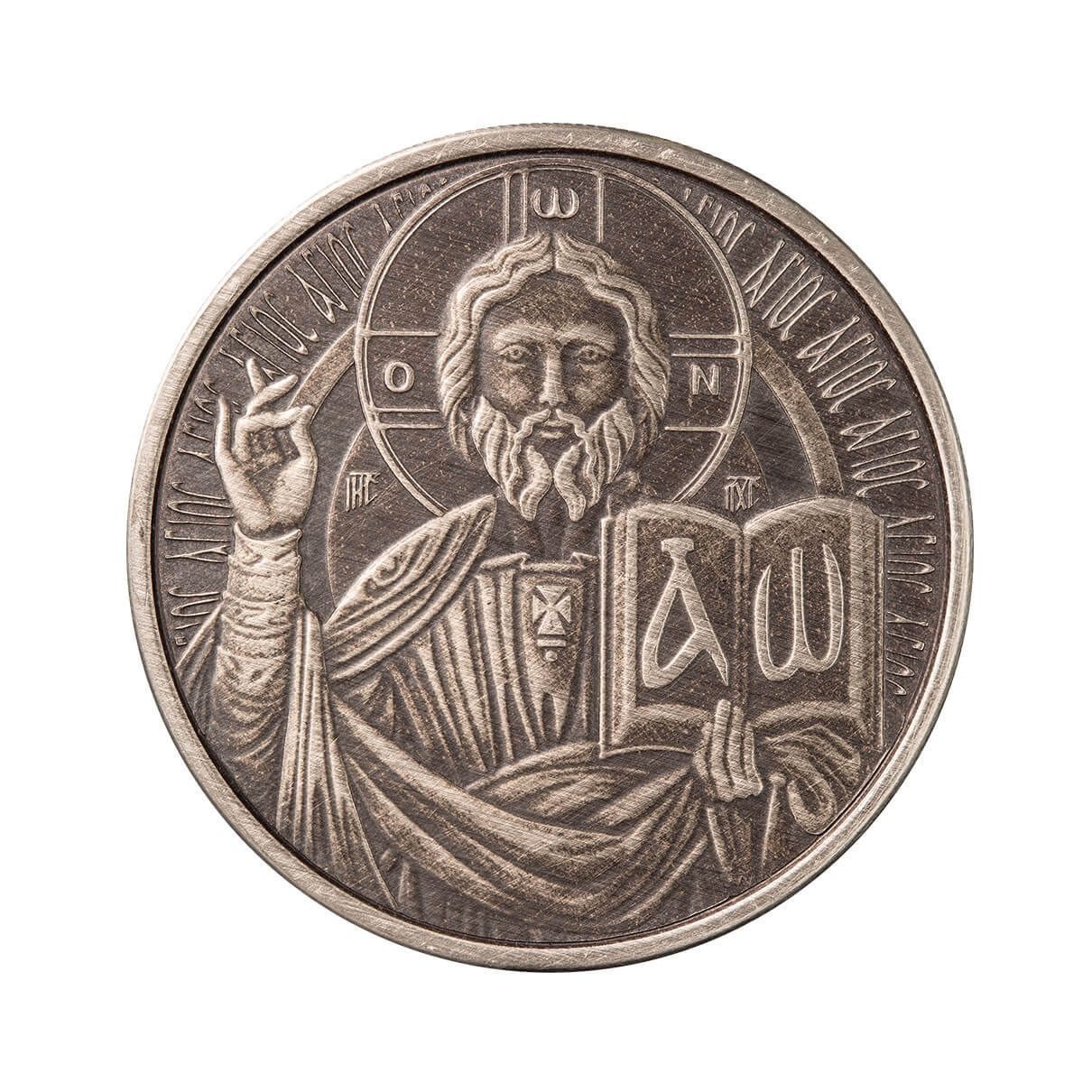 2023 Scottsdale Mint Samoa Jesus Collection The Teacher Half Troy Ounce 999 Fine Silver Antique Coin 03