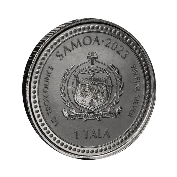 2023 Scottsdale Mint Samoa Jesus Collection The Teacher Half Troy Ounce 999 Fine Silver With Black Rhodium Plating Coin 03