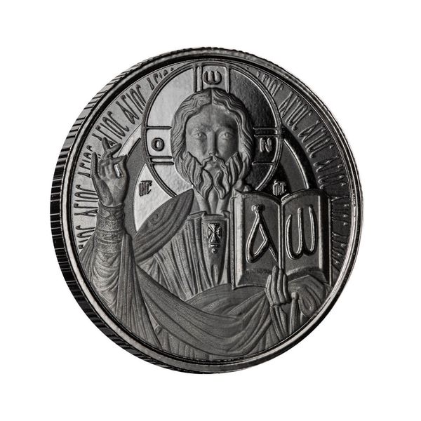 2023 Scottsdale Mint Samoa Jesus Collection The Teacher Half Troy Ounce 999 Fine Silver With Black Rhodium Plating Coin 05