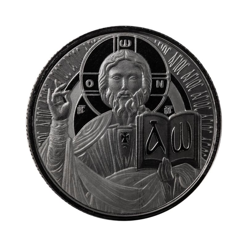 2023 Scottsdale Mint Samoa Jesus Collection The Teacher Half Troy Ounce 999 Fine Silver With Black Rhodium Plating Coin 06