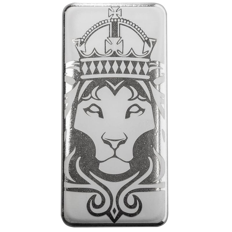 2023 Scottsdale Mint White Lion Kilo 999 Silver Bar 03
