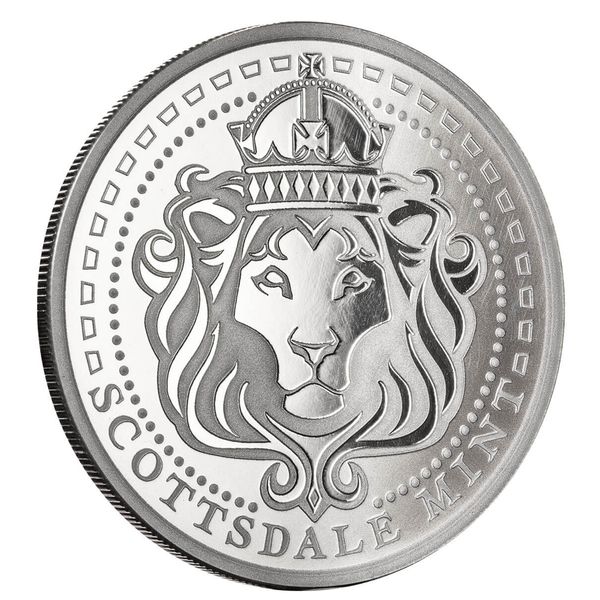 2024 Scottsdale Mint Omnia Paratus 1 Troy oz 999 Fine Silver Round