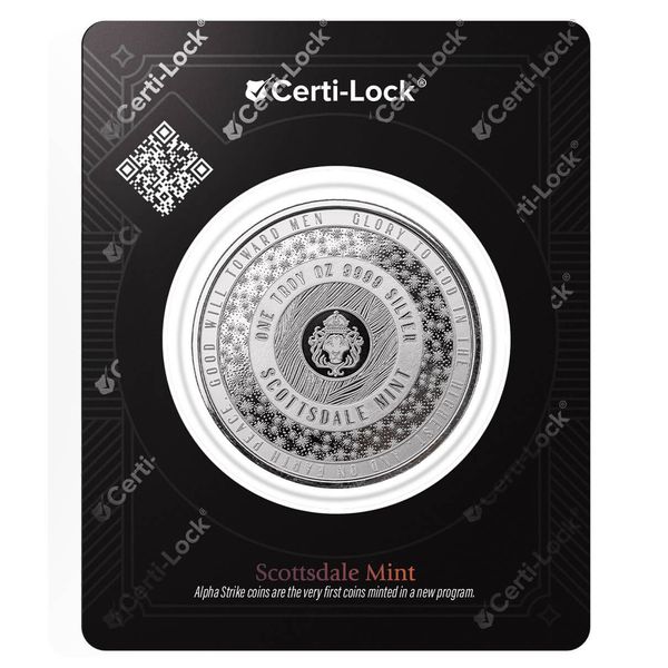 Christmas Bethlehem Nativity 1 Troy Oz 9999 Fine Silver Round Scottsdale Mint Holiday Coin 14