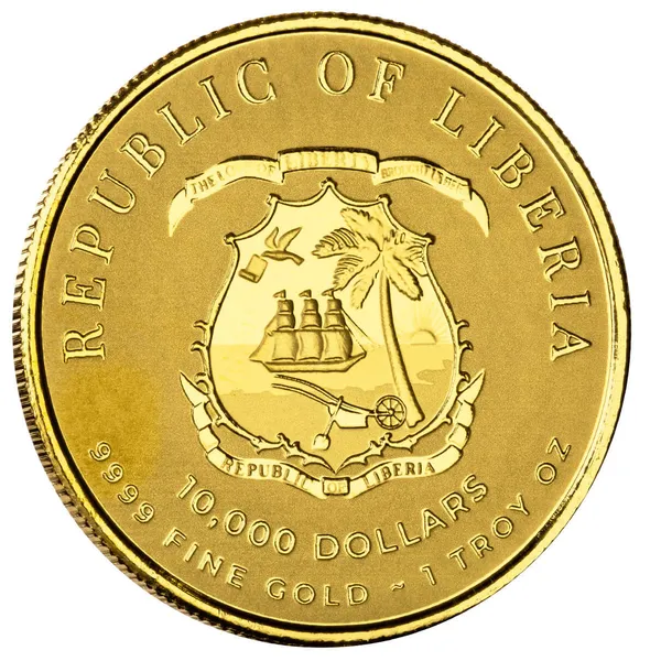 2024 Liberia Commander Series Napoleon Bonaparte 1 Troy Oz 9999 Fine Gold Coin Scottsdale Mint 1