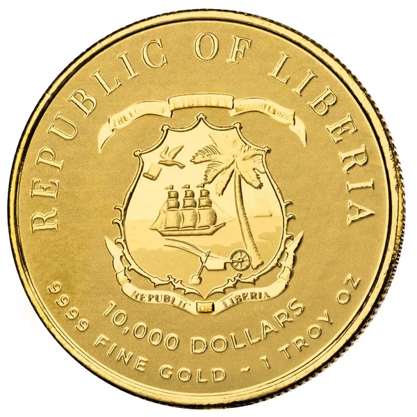 2024 Liberia Commander Series Napoleon Bonaparte 1 Troy Oz 9999 Fine Gold Coin Scottsdale Mint 2
