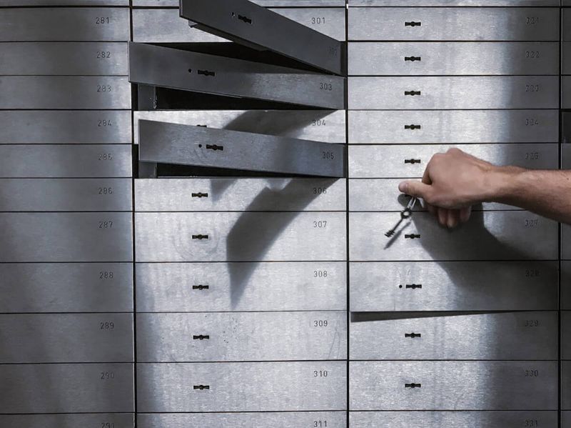 Bank Safety Deposit Box