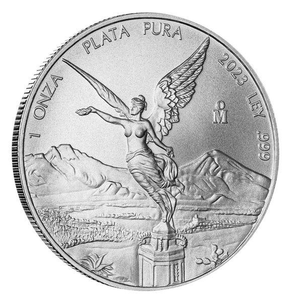 2023 Banco De Mexico Libertad 1 Troy Ounce 999 Fine Silver Bu 04