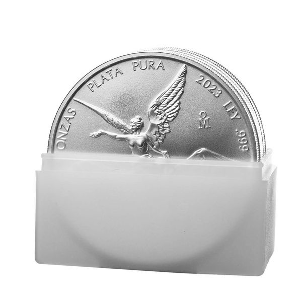 2023 Banco De Mexico Libertad 5 Troy Ounce 999 Fine Silver Bu 01