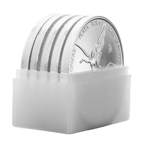 2023 Banco De Mexico Libertad 5 Troy Ounce 999 Fine Silver Bu 02
