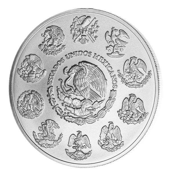 2023 Banco De Mexico Libertad 5 Troy Ounce 999 Fine Silver Bu 04