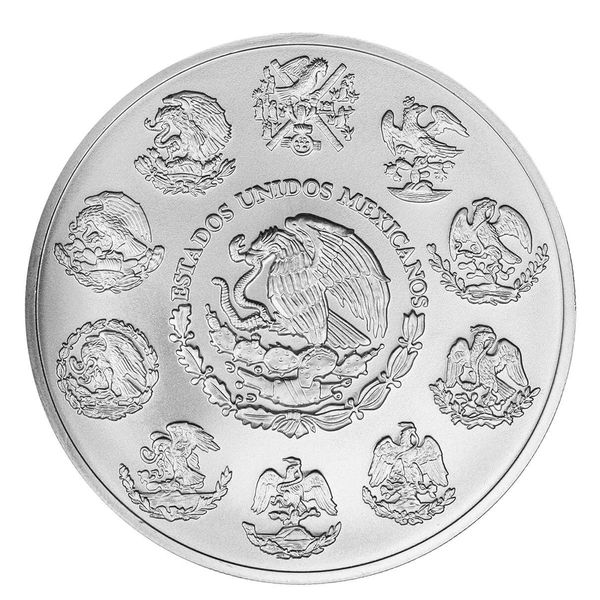 2023 Banco De Mexico Libertad 5 Troy Ounce 999 Fine Silver Bu 05