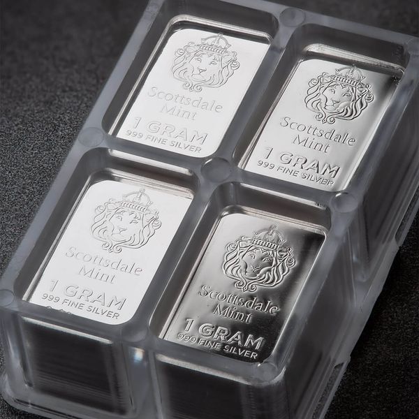 2024 Scottsdale Mint 1 Gram 999 Fine Silver Prepper Bars 03