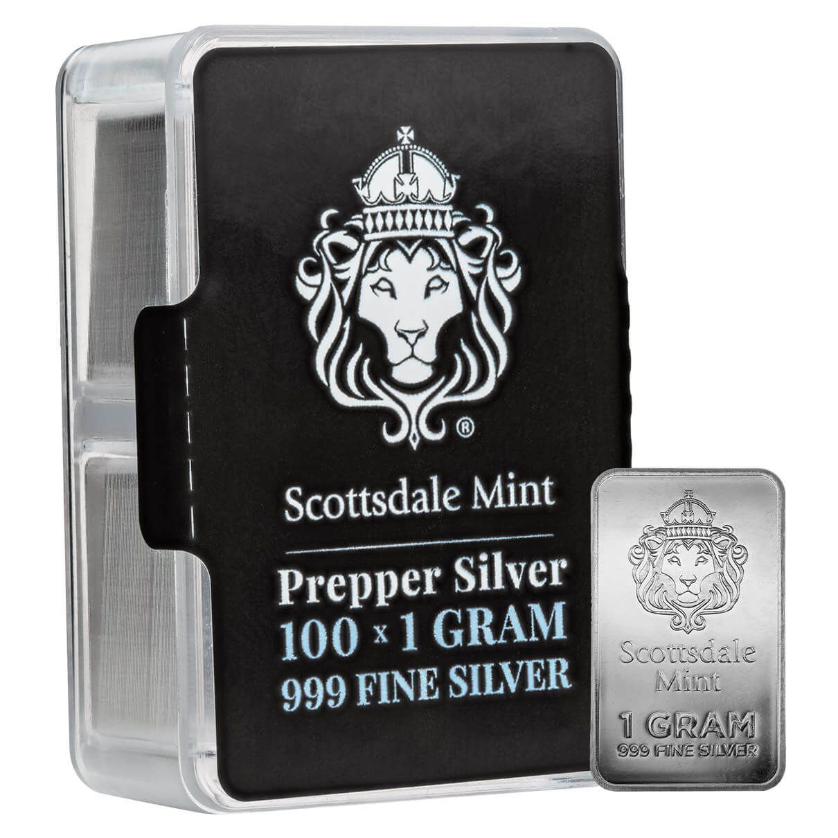 2024 Scottsdale Mint 1 Gram 999 Fine Silver Prepper Bars 07