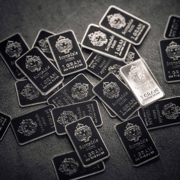 2024 Scottsdale Mint 1 Gram 999 Fine Silver Prepper Bars 24 2
