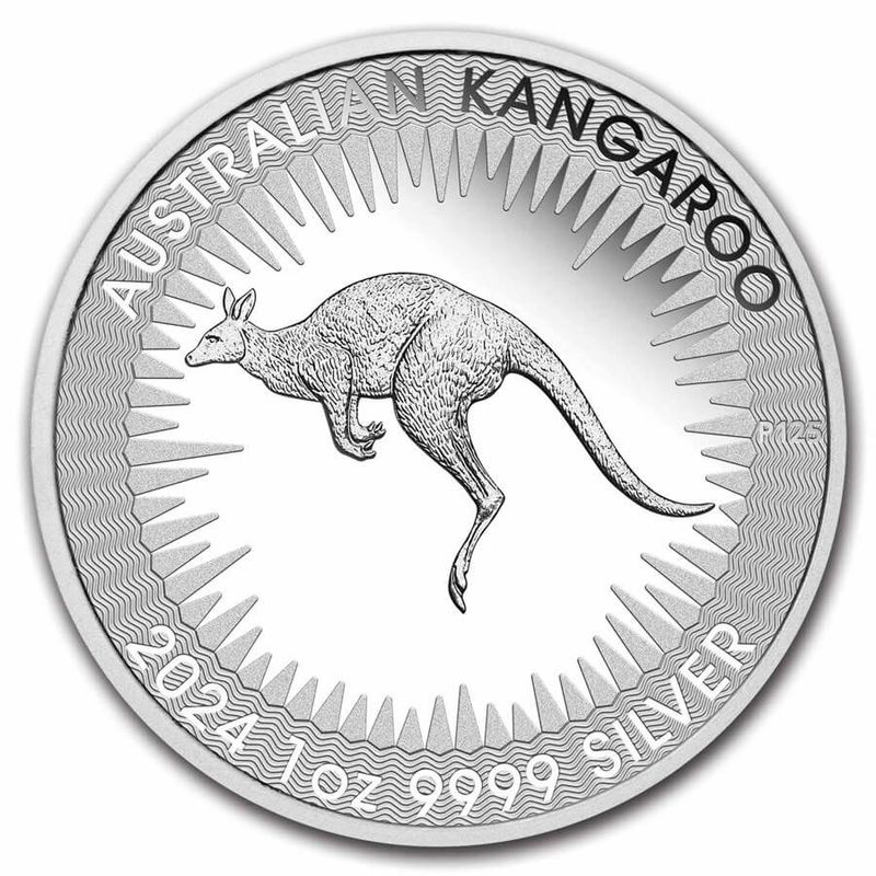 2024 Aus 1 Oz Silver Kangaroo King Charles 1st Issue Pf Box Coa 288714 Slab