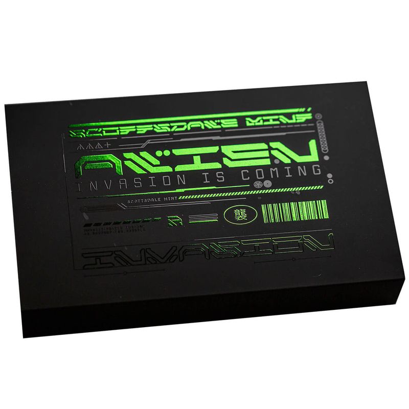 2023 Scottsdale Mint Ghana Alien Half Oz Silver 4 Coin Set Box 06 White