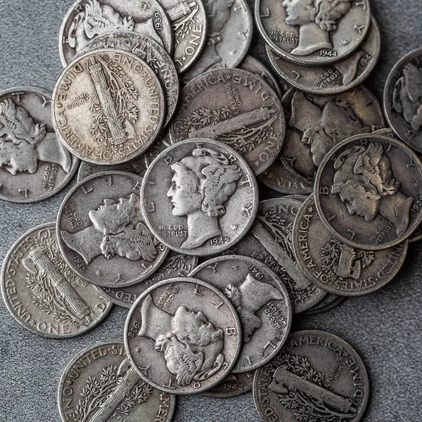 2024 Scottsdale Mint Junk Silver Mercury Dimes Random Year Constitutional Silver 4