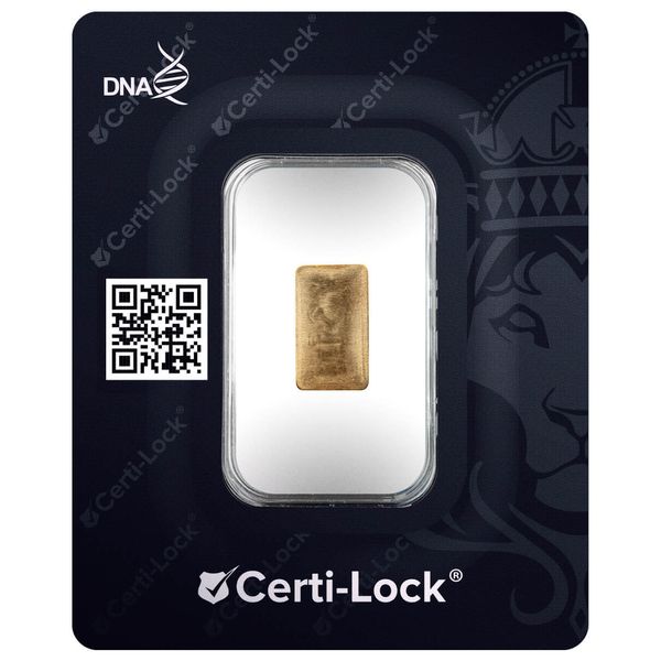 Scottsdale Gold 1 G Lion Gold Bar (copy)